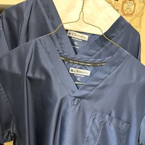 Two Scrub Tops